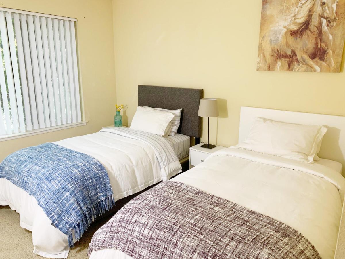 Cozy 2 Bed 2 Bath With Ac, Washer, Dryer Near Santana Row Apartment