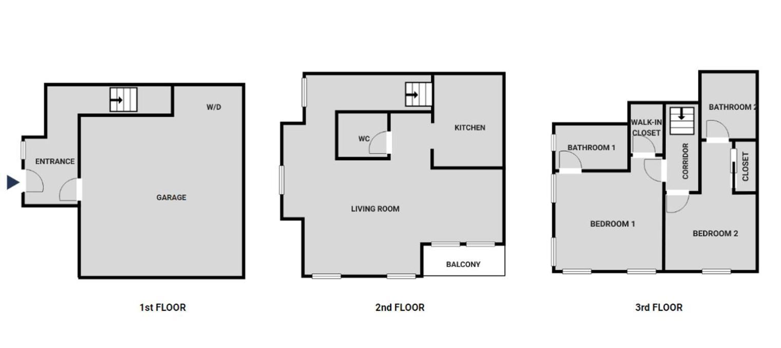 2br Townhouse W Patio Nr Newhall Park Sfo-1512