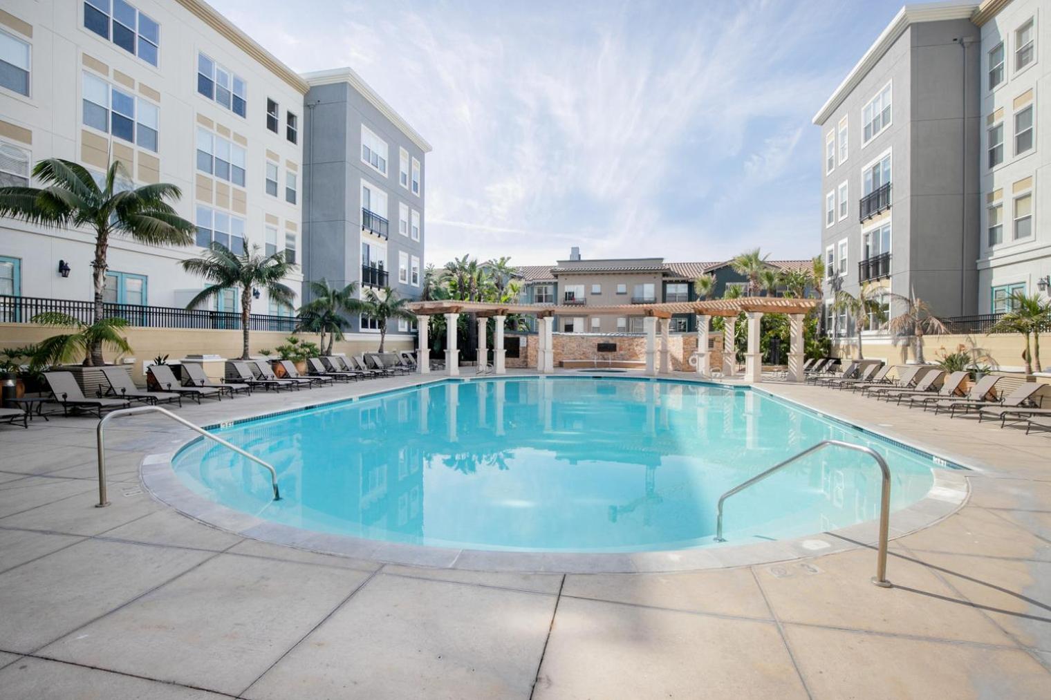 Apartment Santana Row 2br W Gym Pool Wd Nr Highways Sfo-1038 *