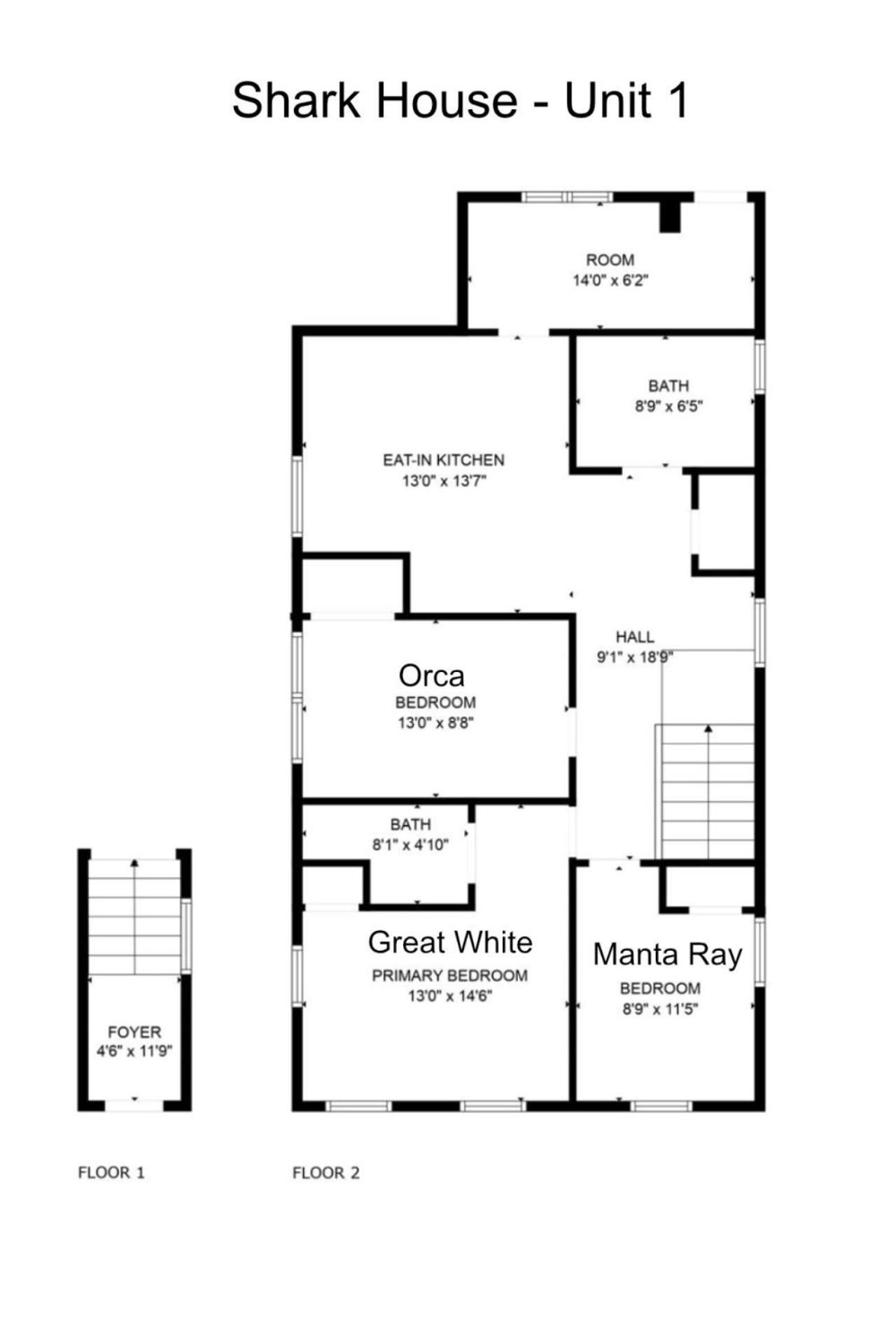 Shark House - Great White Holiday home *